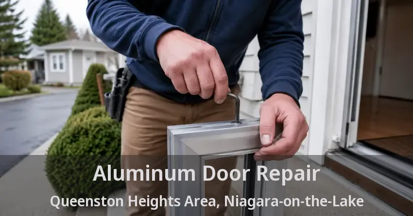 Aluminum Door Repair Queenston Heights Area, Niagara-on-the-Lake - ON