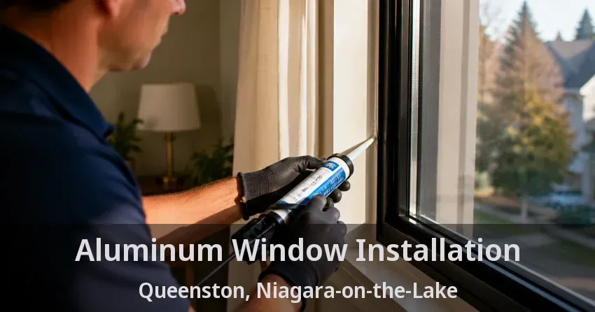 Aluminum Window Installation Queenston, Niagara-on-the-Lake - ON