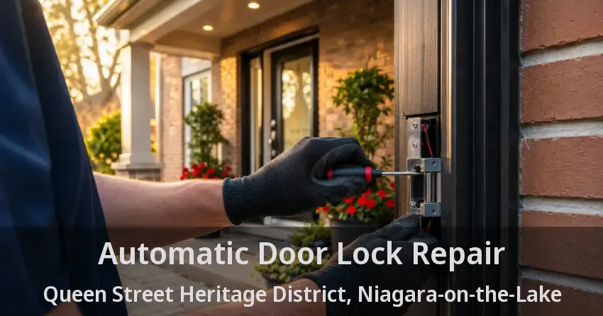 Automatic Door Lock Repair Queen Street Heritage District, Niagara-on-the-Lake - ON