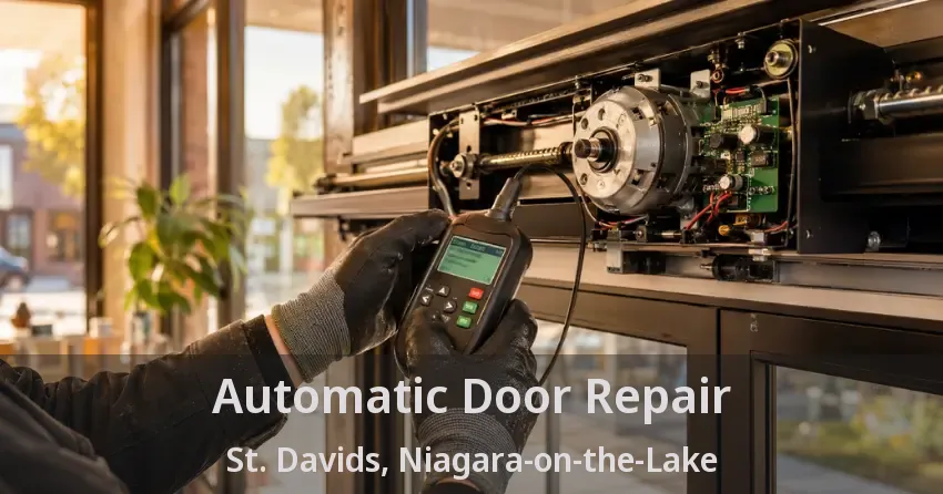 Automatic Door Repair St. Davids, Niagara-on-the-Lake - ON