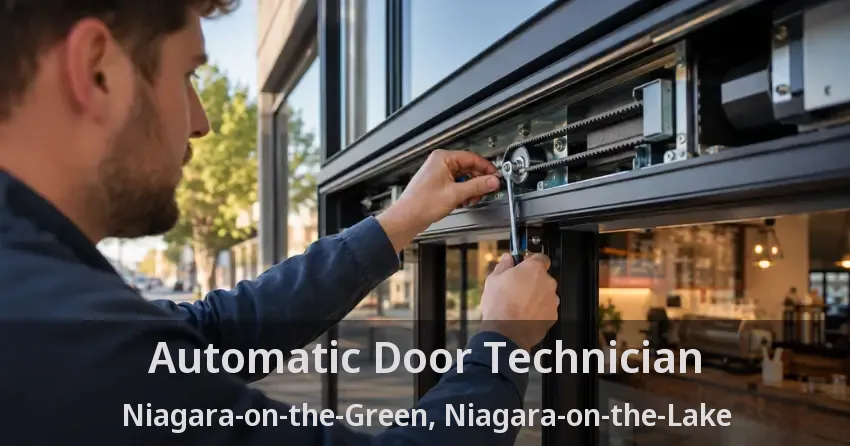 Automatic Door Technician Niagara-on-the-Green, Niagara-on-the-Lake - ON