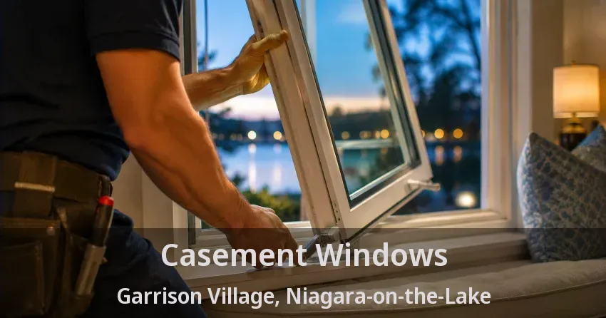Casement Windows Garrison Village, Niagara-on-the-Lake - ON