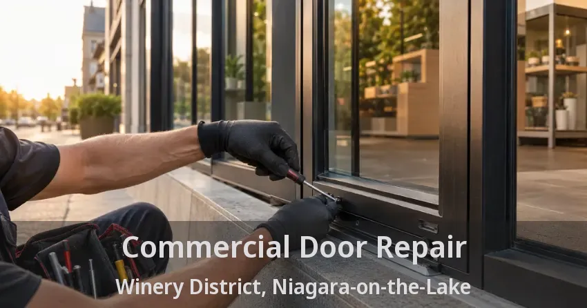 Commercial Door Repair Winery District, Niagara-on-the-Lake - ON
