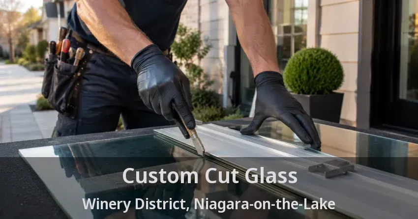Custom Cut Glass Winery District, Niagara-on-the-Lake - ON