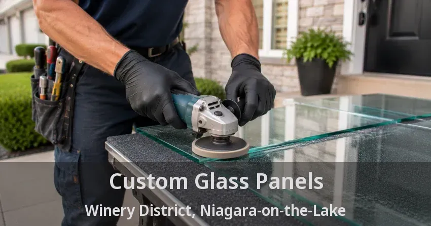 Custom Glass Panels Winery District, Niagara-on-the-Lake - ON