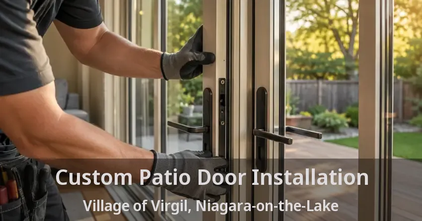 Custom Patio Door Installation Village of Virgil, Niagara-on-the-Lake - ON