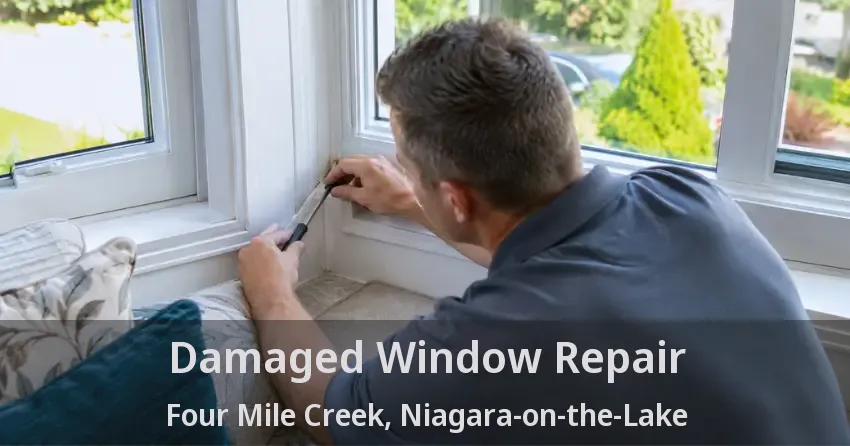 Damaged Window Repair Four Mile Creek, Niagara-on-the-Lake - ON