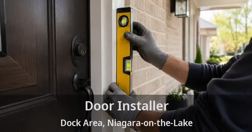 Door Installer Dock Area, Niagara-on-the-Lake - ON