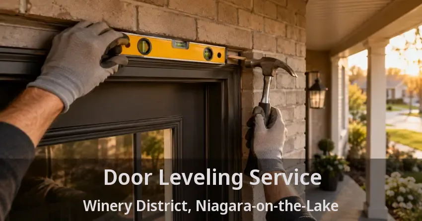 Door Leveling Service Winery District, Niagara-on-the-Lake - ON