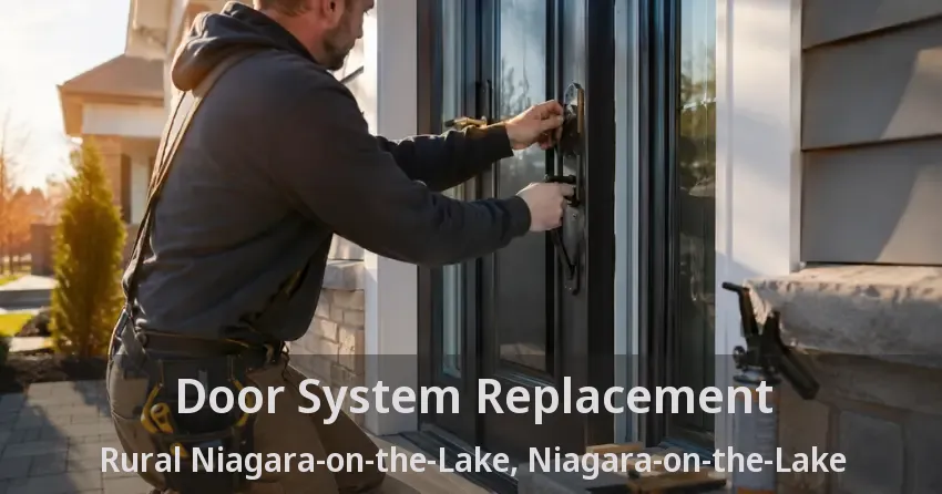 Door System Replacement Rural Niagara-on-the-Lake, Niagara-on-the-Lake - ON