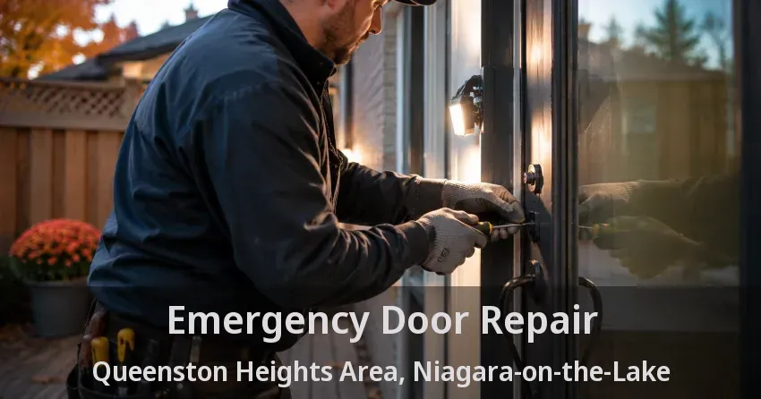 Emergency Door Repair Queenston Heights Area, Niagara-on-the-Lake - ON