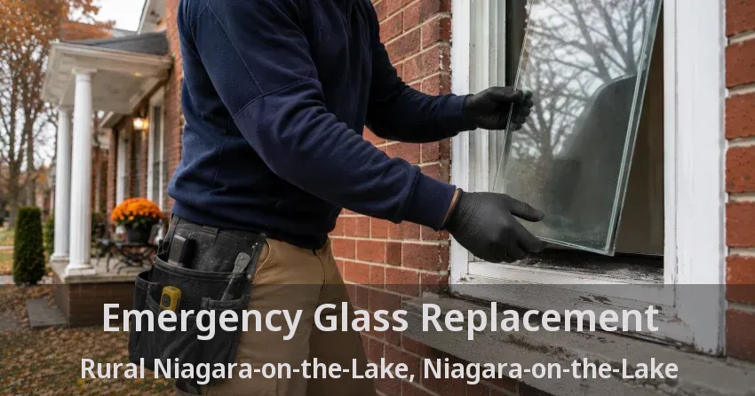 Emergency Glass Replacement Rural Niagara-on-the-Lake, Niagara-on-the-Lake - ON