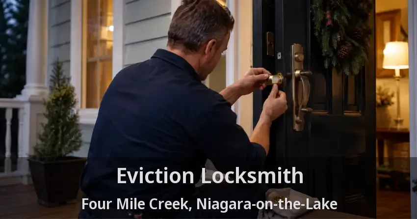 Eviction Locksmith Four Mile Creek, Niagara-on-the-Lake - ON
