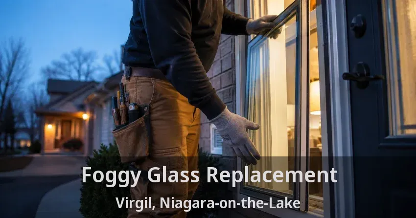 Foggy Glass Replacement Virgil, Niagara-on-the-Lake - ON