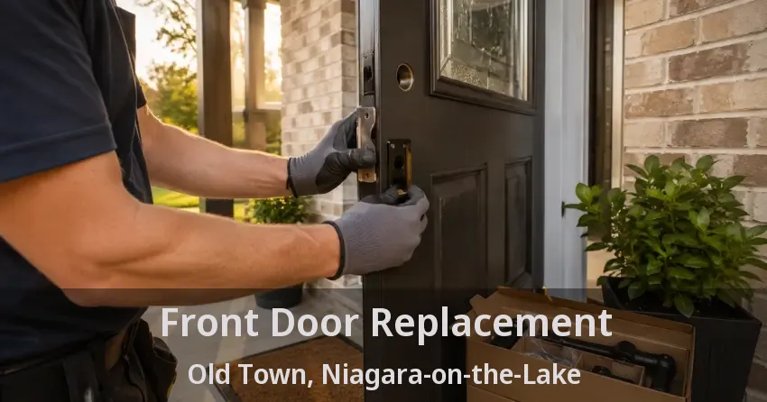 Front Door Replacement Old Town, Niagara-on-the-Lake - ON
