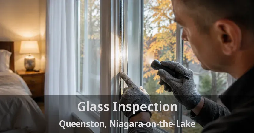 Glass Inspection Queenston, Niagara-on-the-Lake - ON