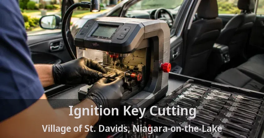 Ignition Key Cutting Village of St. Davids, Niagara-on-the-Lake - ON