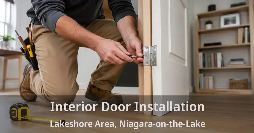 Interior Door Installation Lakeshore Area, Niagara-on-the-Lake - ON
