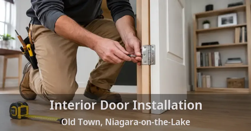 Interior Door Installation Old Town, Niagara-on-the-Lake - ON