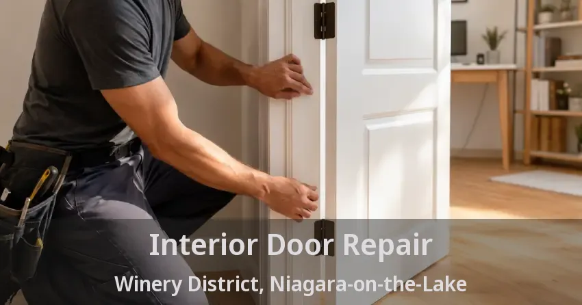 Interior Door Repair Winery District, Niagara-on-the-Lake - ON