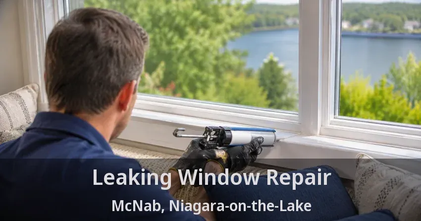 Leaking Window Repair McNab, Niagara-on-the-Lake - ON