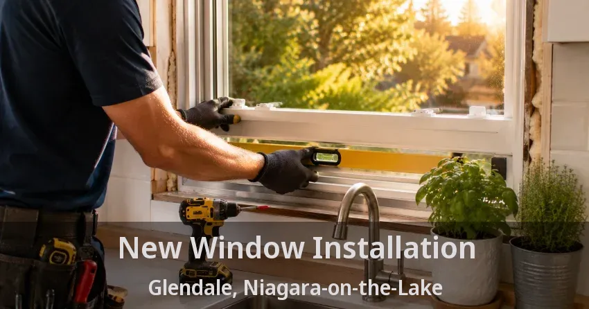 New Window Installation Glendale, Niagara-on-the-Lake - ON