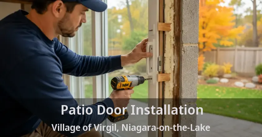 Patio Door Installation Village of Virgil, Niagara-on-the-Lake - ON