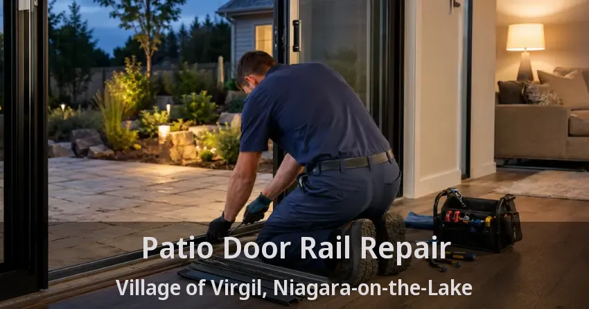 Patio Door Rail Repair Village of Virgil, Niagara-on-the-Lake - ON
