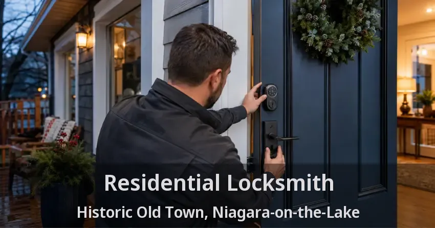 Residential Locksmith Historic Old Town, Niagara-on-the-Lake - ON