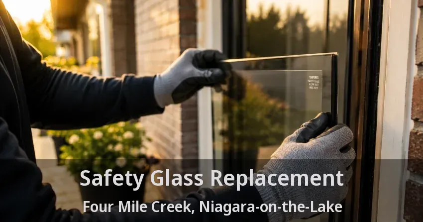 Safety Glass Replacement Four Mile Creek, Niagara-on-the-Lake - ON