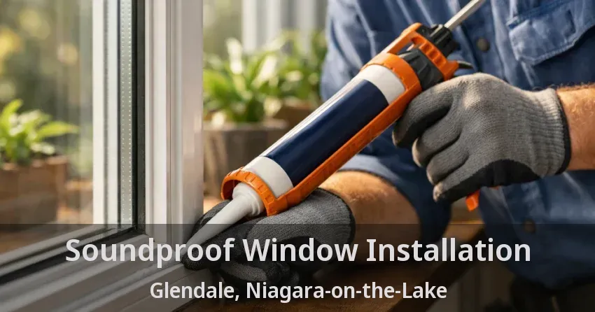 Soundproof Window Installation Glendale, Niagara-on-the-Lake - ON
