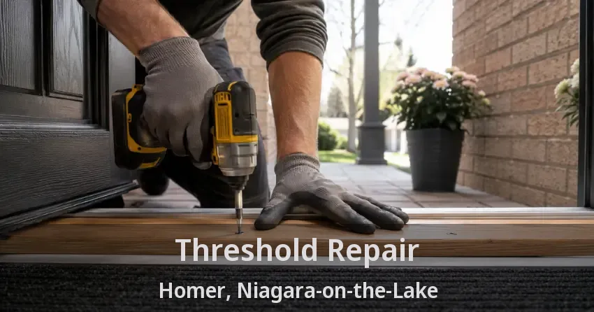 Threshold Repair Homer, Niagara-on-the-Lake - ON