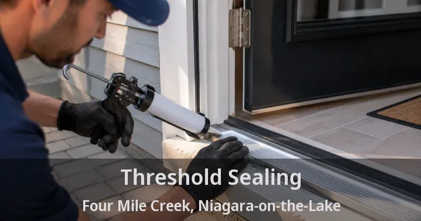 Threshold Sealing Four Mile Creek, Niagara-on-the-Lake - ON