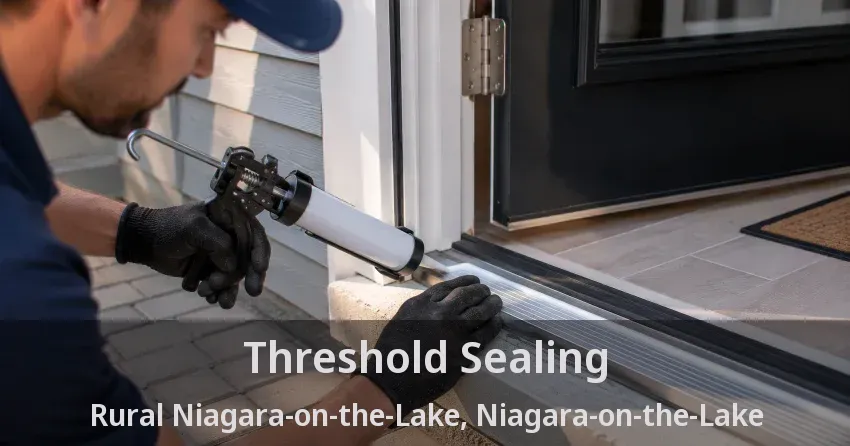 Threshold Sealing Rural Niagara-on-the-Lake, Niagara-on-the-Lake - ON