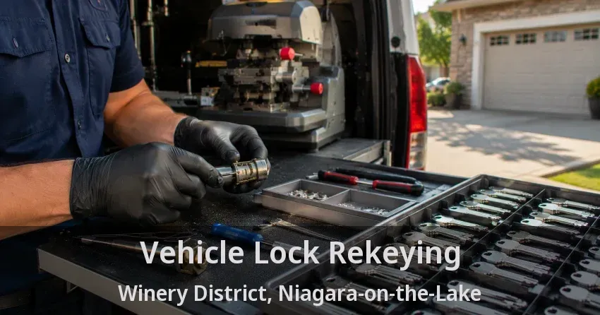 Vehicle Lock Rekeying Winery District, Niagara-on-the-Lake - ON
