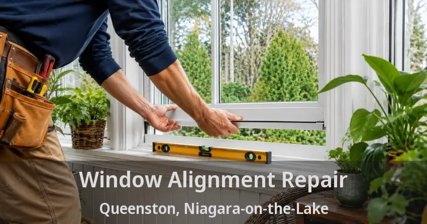 Window Alignment Repair Queenston, Niagara-on-the-Lake - ON