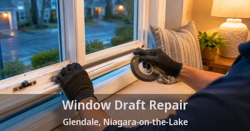 Window Draft Repair Glendale, Niagara-on-the-Lake - ON