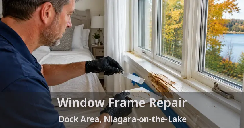 Window Frame Repair Dock Area, Niagara-on-the-Lake - ON