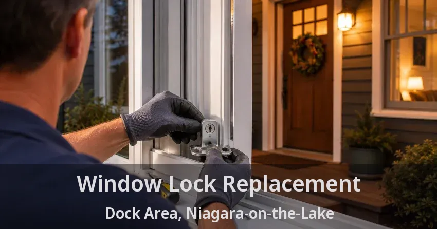 Window Lock Replacement Dock Area, Niagara-on-the-Lake - ON