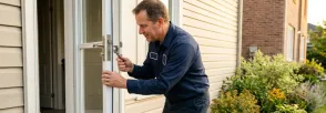Swing Door Repair Dock Area, Niagara-on-the-Lake