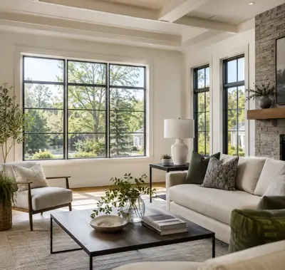 Completed interior project by Windows & Doors Niagara on the Lake